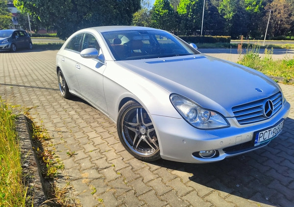 Mercedes-Benz CLS cena 41800 przebieg: 137100, rok produkcji 2006 z Trzcianka małe 436